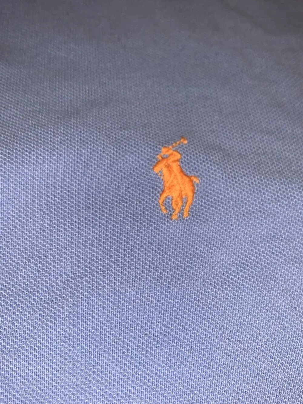 Ralph Lauren Polo XXL Blue Orange Horse Shirt Sleeve Shirt Men’s